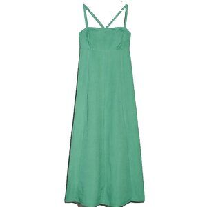 Madewell Tie Back Midi Summer Dress Size 10